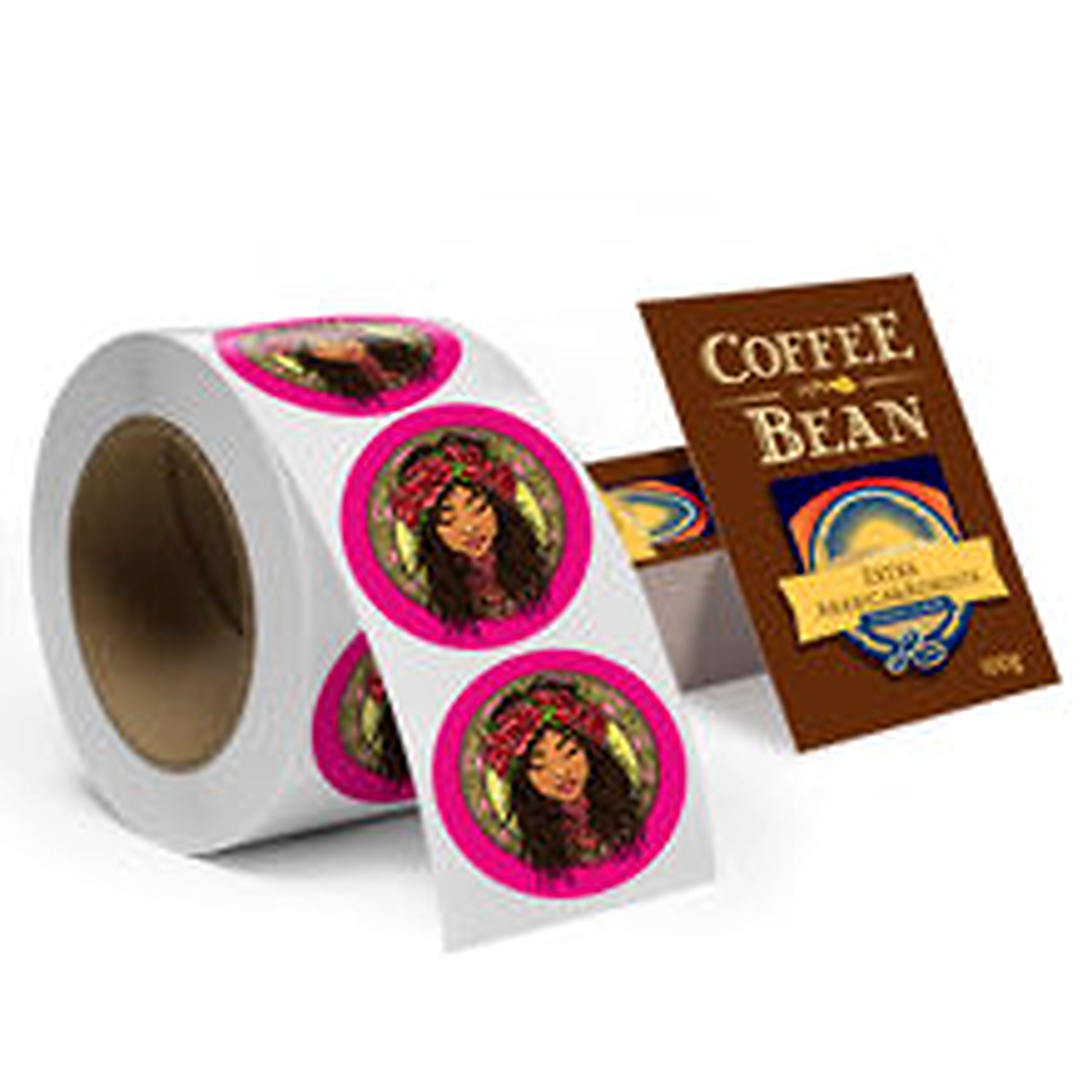Bulk Stickers in Cut-to-Size or Roll | PrintRunner.com
