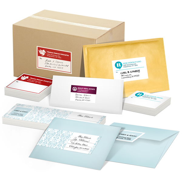 shipping label designs